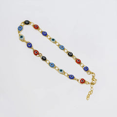 T Ojo Turco Multicolor 23 Cms + 2 Cms Extensor