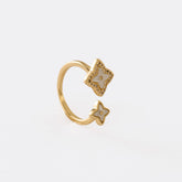 Anillo Double Lottus Ajustable