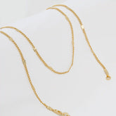 C Cubana con Destellos Punteras 45 Cms