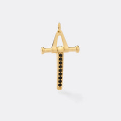 D Cruz Pendulo con Circonias