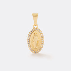 D Milagrosa con circonias cristal