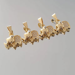 D Elefante con circonias