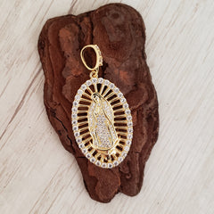 D Virgen Guadalupe Swarovski