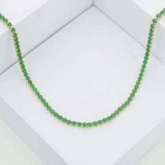 C Circonias Unisex 45 Cms Verde