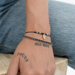 P Circonias Azul Unisex 16 Cms + Extensor