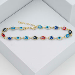 T Ojo Turco Multicolor 23 Cms + 2 Cms  Extensor