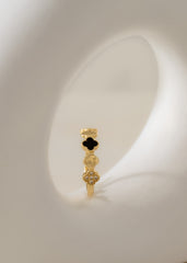 Anillo Duality Clover Ajustable