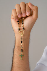 Crucero Virgen Con Circonias Cristal