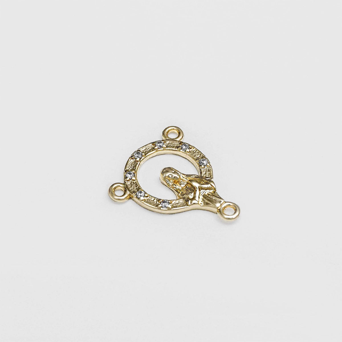 C Crucero con Circonias 1.8 Cms Cristal